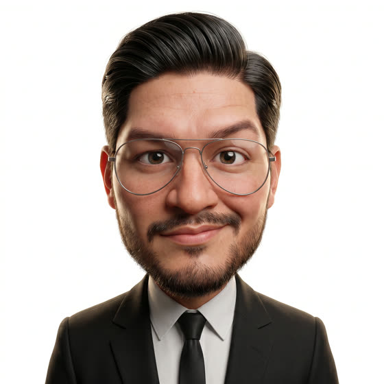 Ejemplo del retrato Caricatura 3D